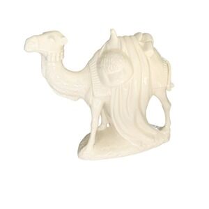 Holland Mold Camel Standing Ceramic Figurine Christmas Nativity Vintage Glazed